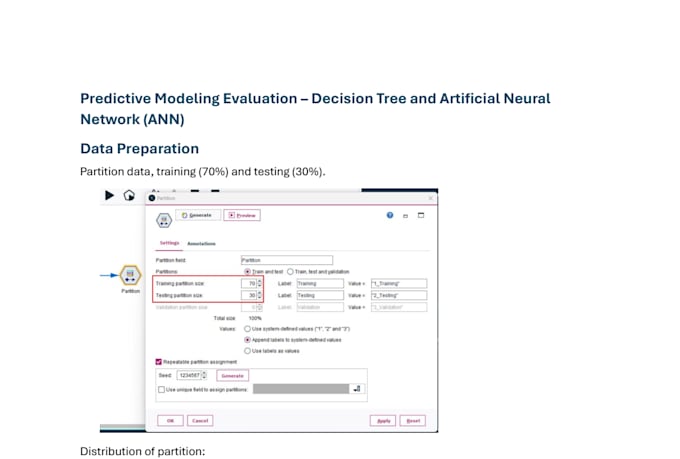 do predictive analysis using IBM spss and advanced quantitative methods